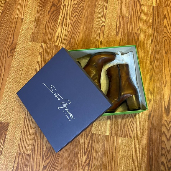 Sesto Meucci Arian Cuoio Deco Boots (Size 7.5) - Picture 7 of 8